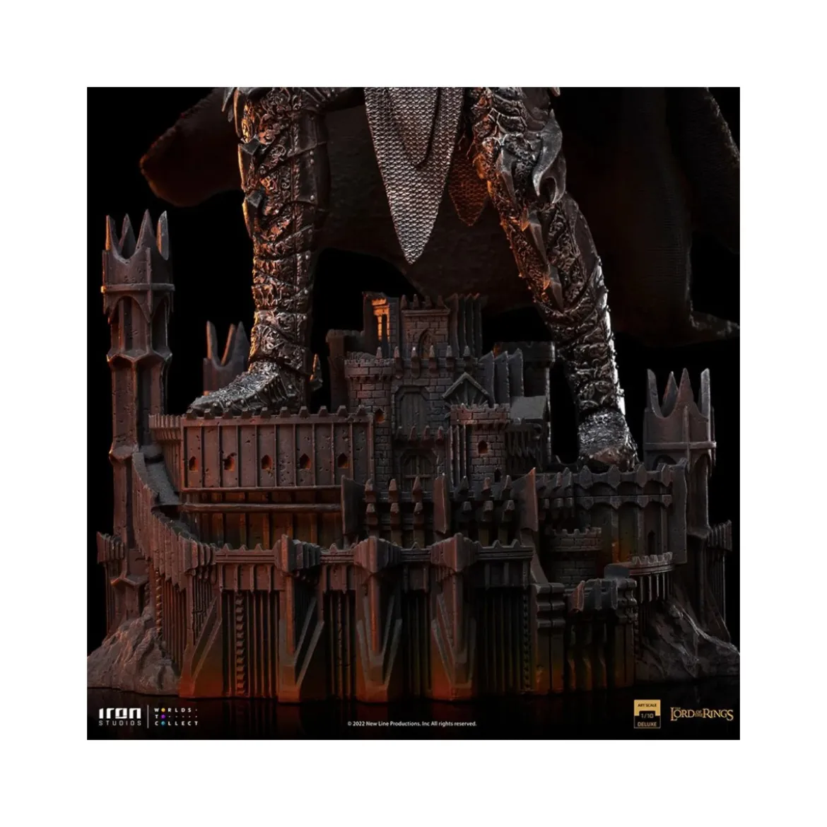 IRON STUDIOS - SAURON - Deluxe Art Scale 1/10 - The Lord Of The Rings