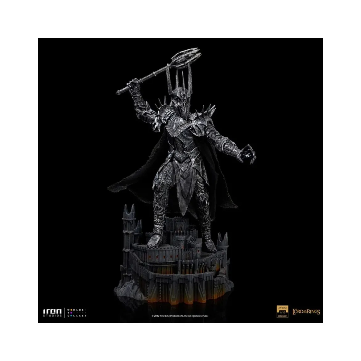 IRON STUDIOS - SAURON - Deluxe Art Scale 1/10 - The Lord Of The Rings