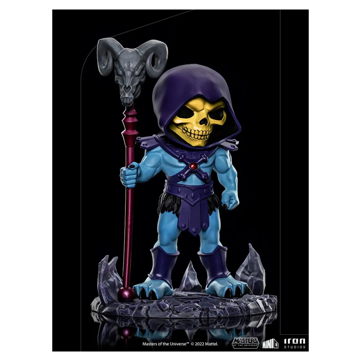 Iron Studios - SKELETOR - Les Maitres de l'Univers figurine Mini Co. PVC