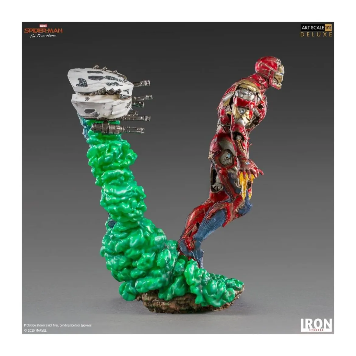 IRON STUDIOS - Spider-Man: Far From Home - Iron Man Illusion - BDS Art Scale Deluxe 1/10
