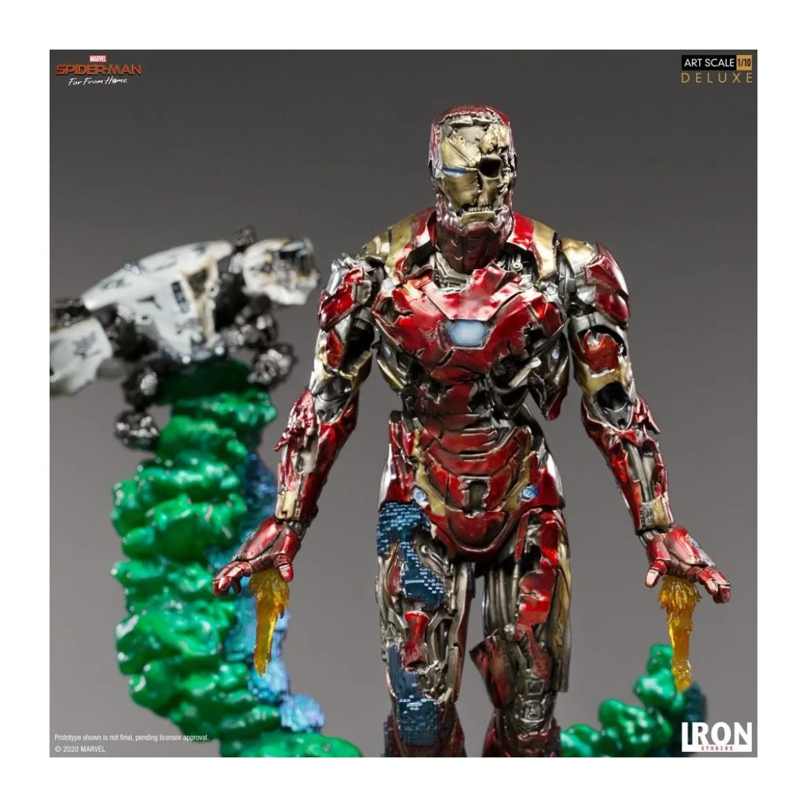 IRON STUDIOS - Spider-Man: Far From Home - Iron Man Illusion - BDS Art Scale Deluxe 1/10