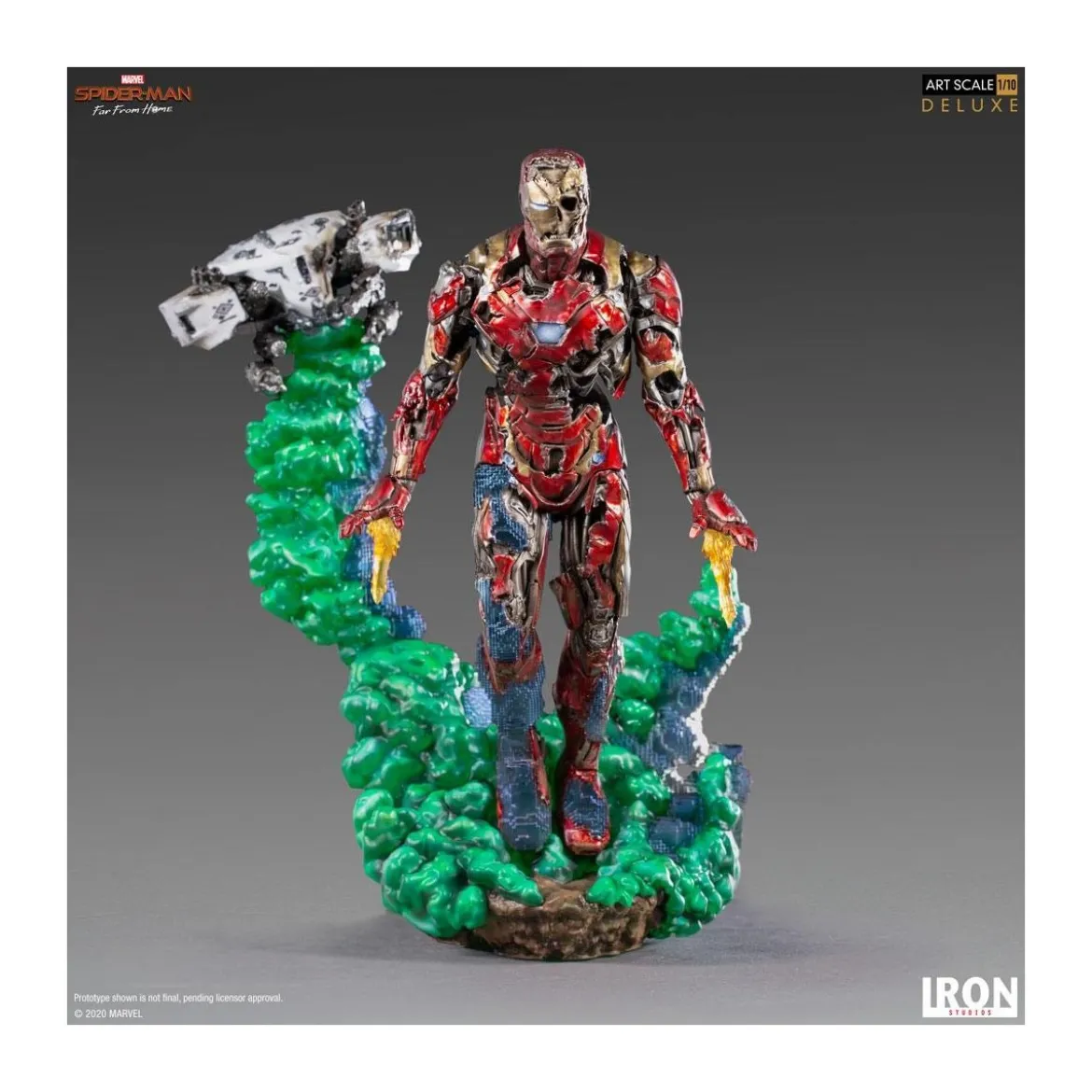 IRON STUDIOS - Spider-Man: Far From Home - Iron Man Illusion - BDS Art Scale Deluxe 1/10