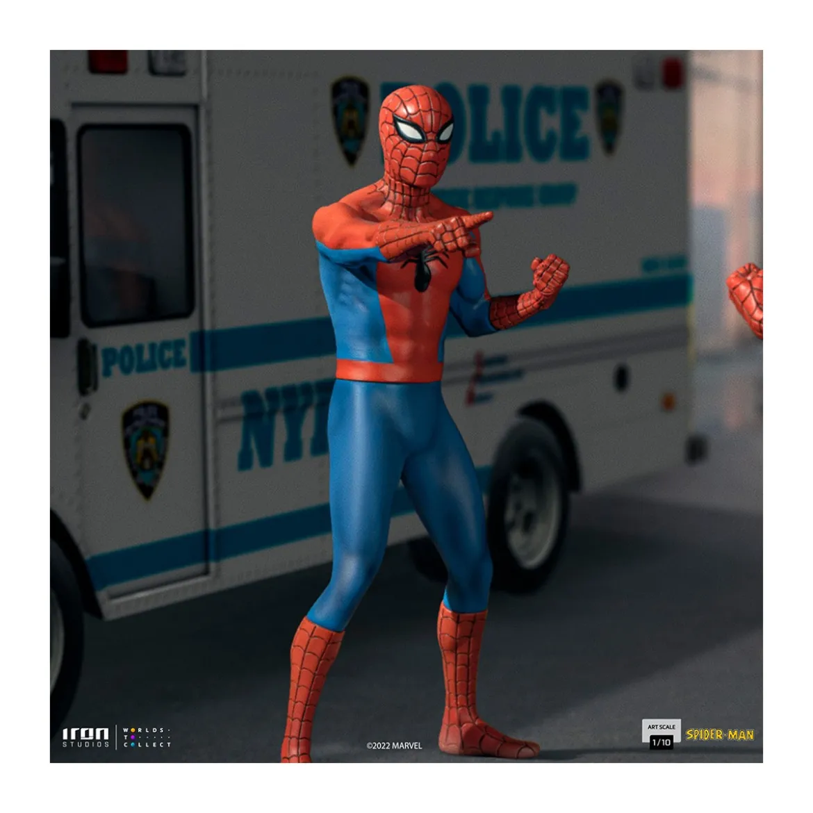 Iron Studios - Spider-Man 60s Animated Serie BDS Scale 1/10