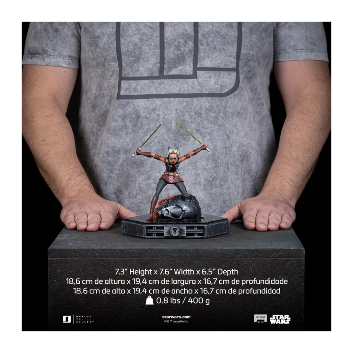 Iron Studios Star Wars - Ahsoka - Art Scale 1/10 - The Clone Wars