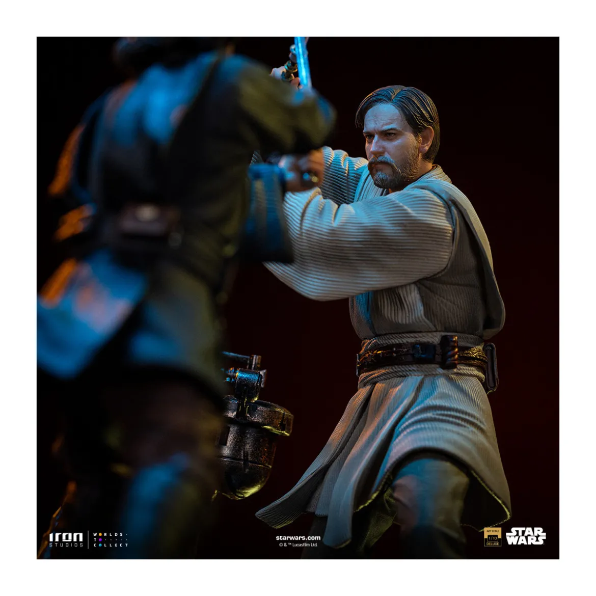 Iron Studios Star Wars - Anakin vs Obi-wan Deluxe Art Scale 1/10 - Episode 3