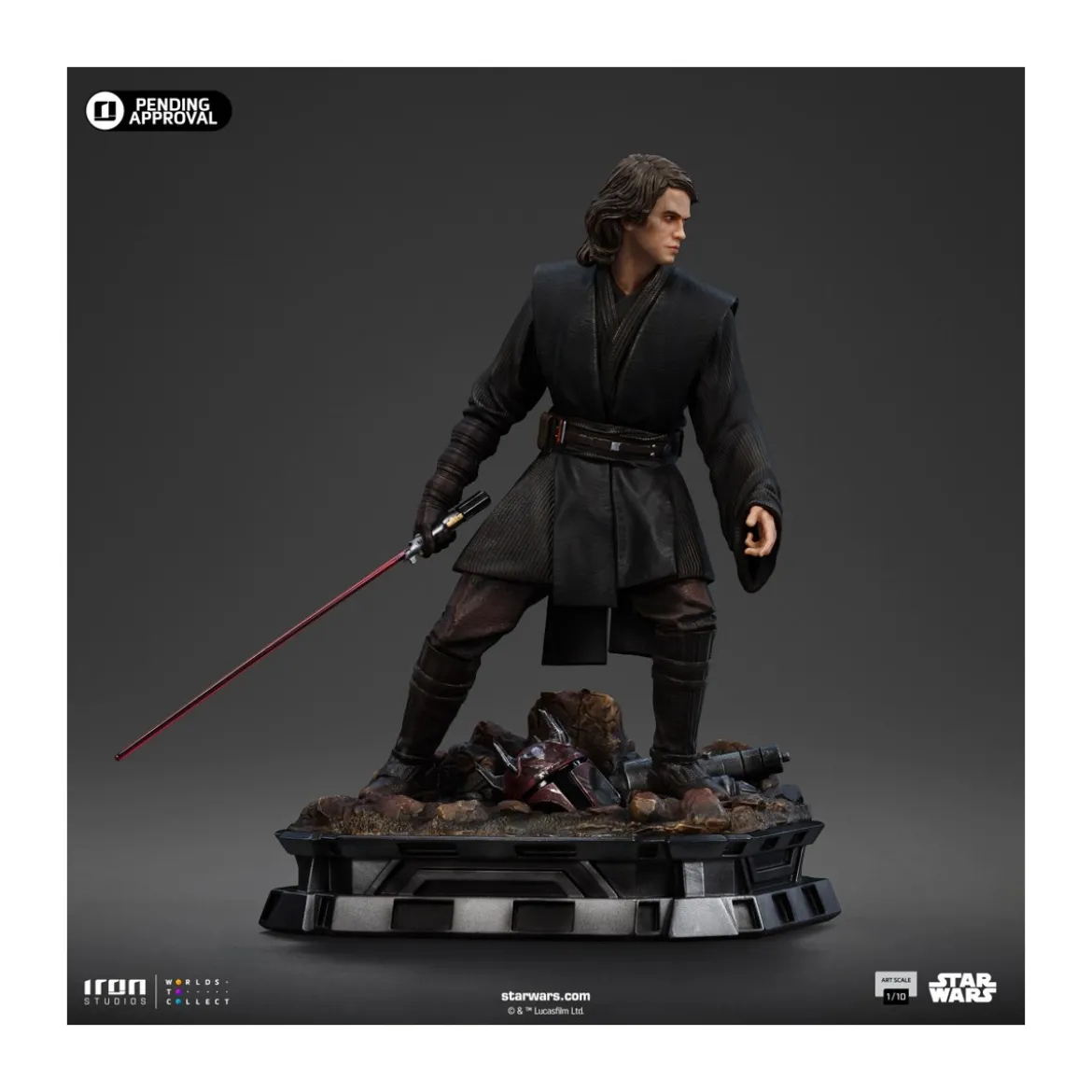 Iron Studios Star Wars - Anakin Skywalker Jedi Knight Version - BDS Art Scale 1/10 - Ahsoka