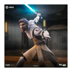 Iron Studios Star Wars Clone Wars - Obi-Wan Kenobi Art Scale 1/10