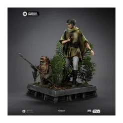 Iron Studios Star Wars - Leia and Wicket Art Scale 1/10 - Return of the Jedi