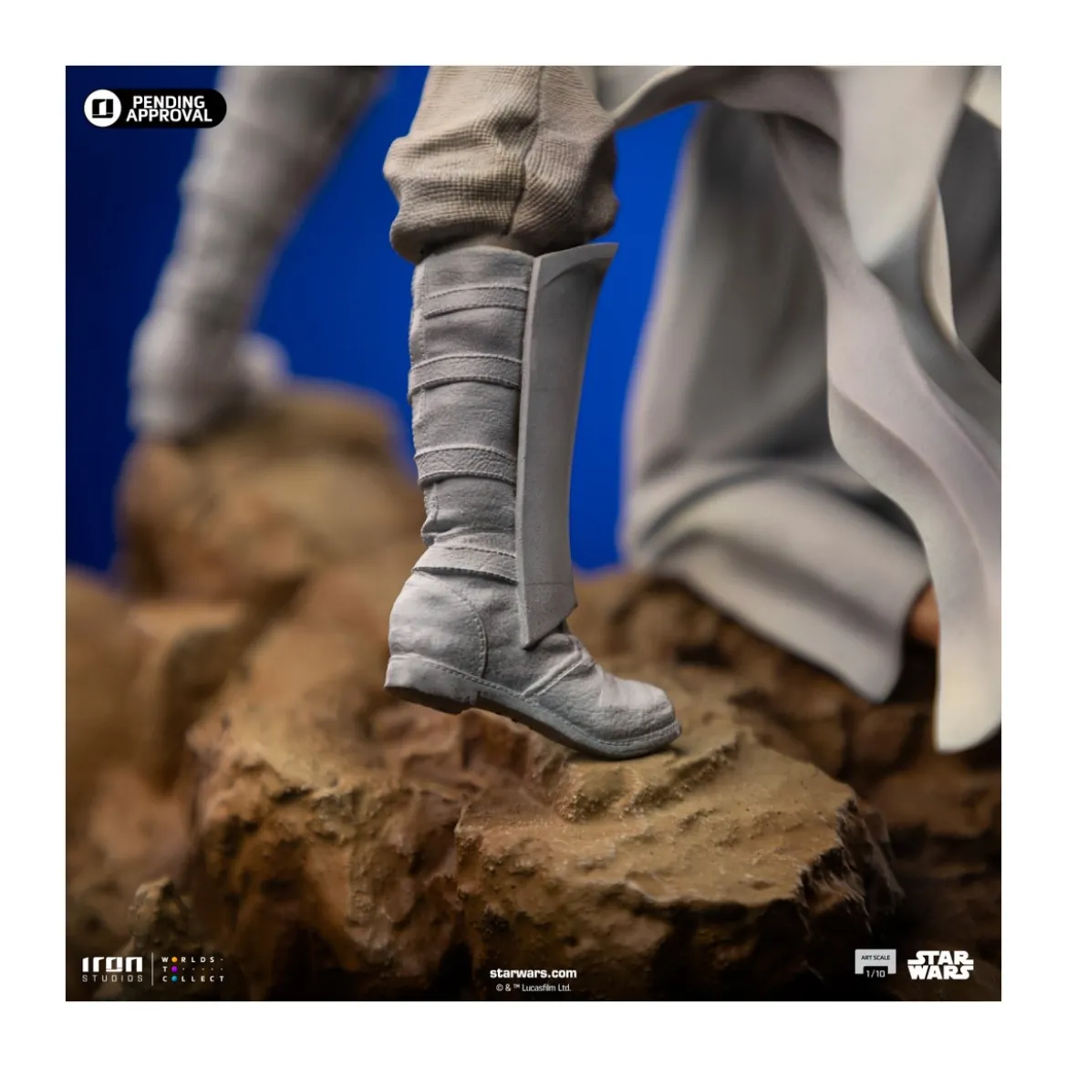 Iron Studios Star Wars - Luke & Leia Movie Poster - Deluxe Art Scale 1/10