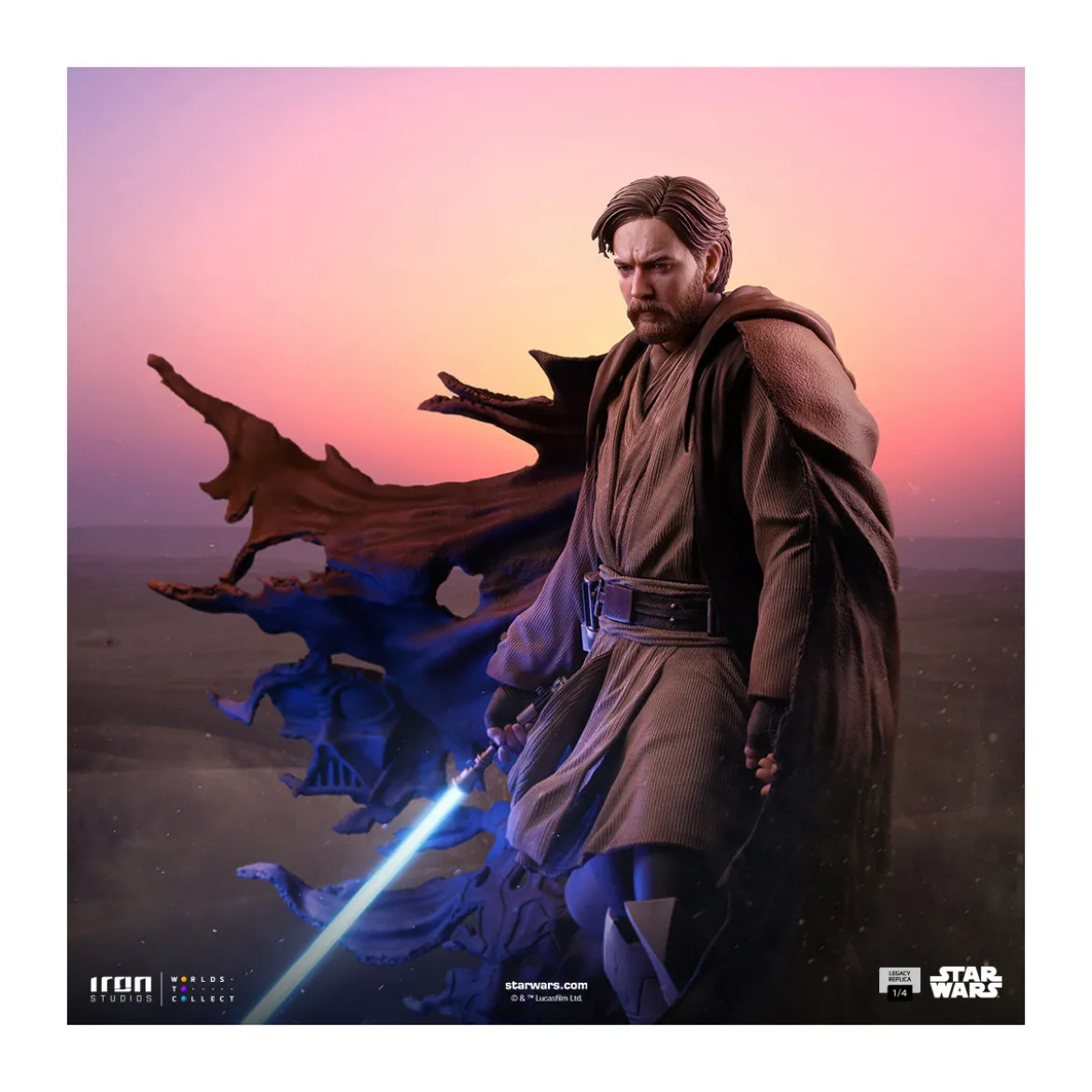 Iron Studios Star Wars - Obi-Wan Kenobi Legacy Replica 1/4 Signatures