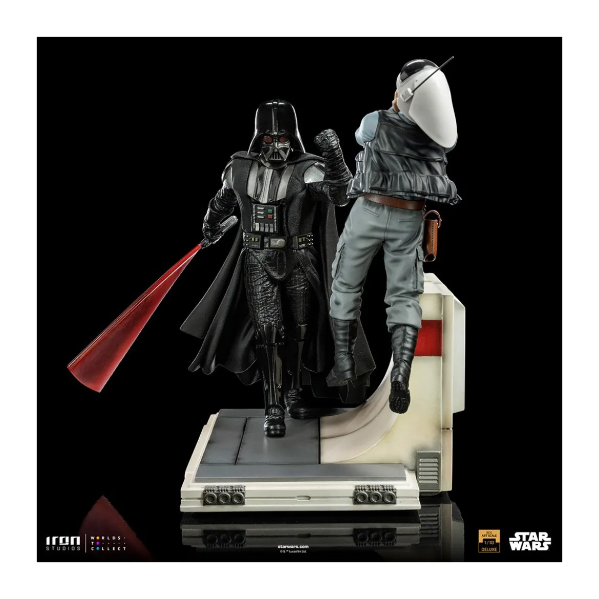 IRON STUDIOS - Star Wars: Rogue One - Darth Vader Deluxe 1:10 Deluxe Art Scale - Star Wars