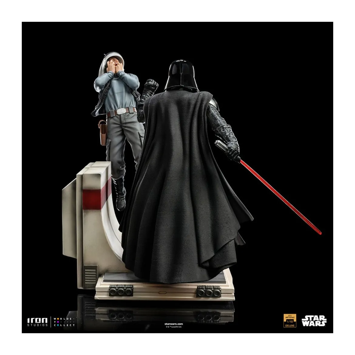 IRON STUDIOS - Star Wars: Rogue One - Darth Vader Deluxe 1:10 Deluxe Art Scale - Star Wars