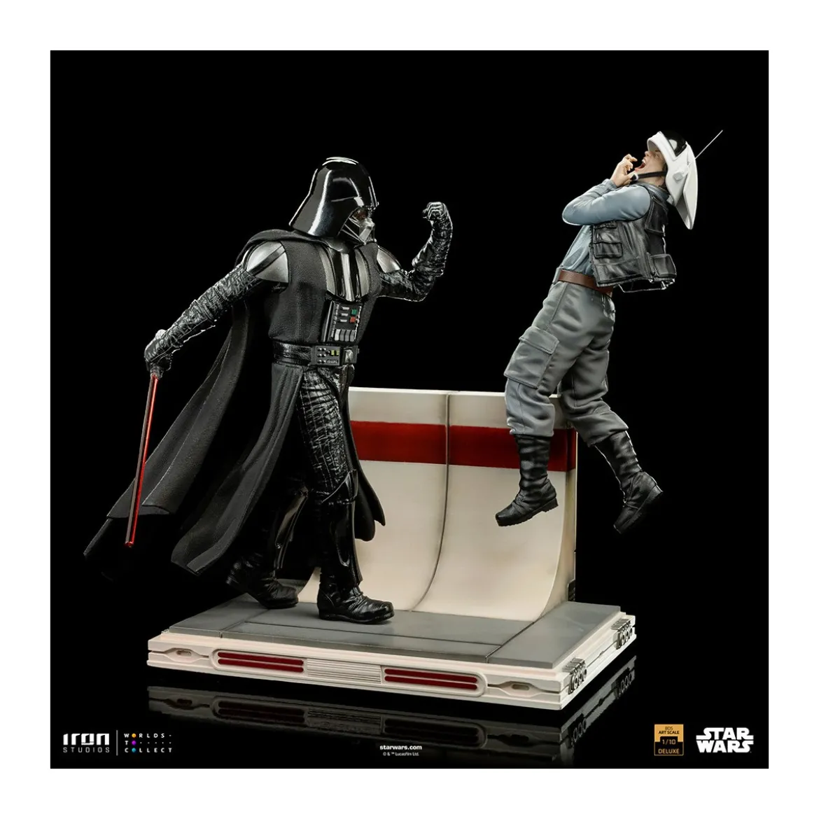 IRON STUDIOS - Star Wars: Rogue One - Darth Vader Deluxe 1:10 Deluxe Art Scale - Star Wars