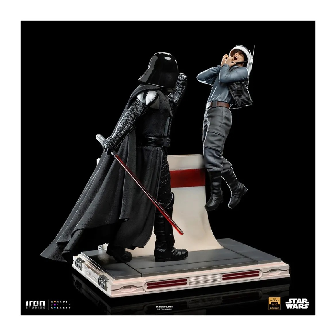 IRON STUDIOS - Star Wars: Rogue One - Darth Vader Deluxe 1:10 Deluxe Art Scale - Star Wars