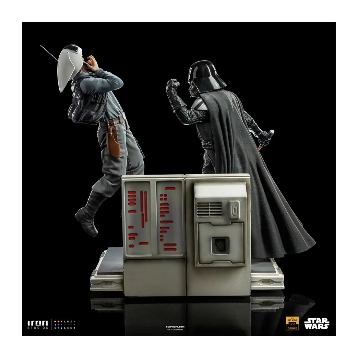IRON STUDIOS - Star Wars: Rogue One - Darth Vader Deluxe 1:10 Deluxe Art Scale - Star Wars