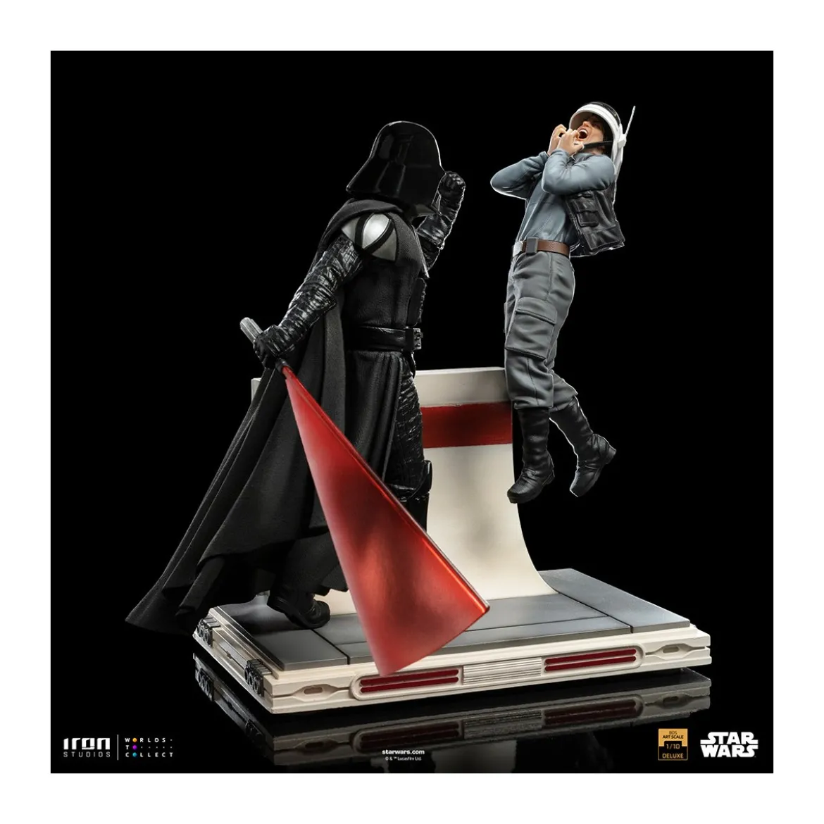 IRON STUDIOS - Star Wars: Rogue One - Darth Vader Deluxe 1:10 Deluxe Art Scale - Star Wars