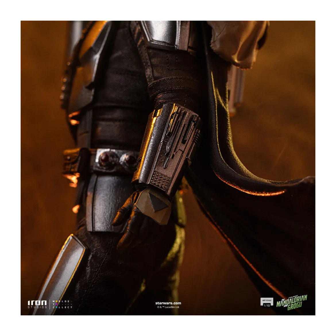Iron Studios Star Wars - The Mandalorian and Grogu Art Scale 1/10 - The Mandalorian and Grogu Movie
