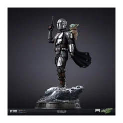 Iron Studios Star Wars - The Mandalorian and Grogu Art Scale 1/10 - The Mandalorian and Grogu Movie