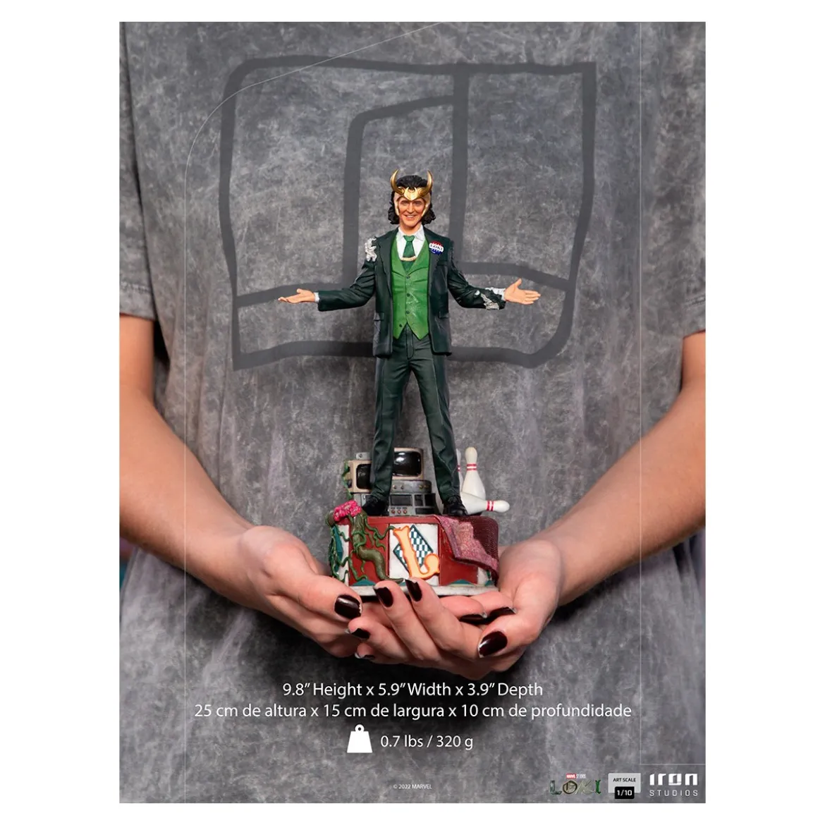Iron Studios Statue Art scale 1/10 - PRESIDENT LOKI VARIANT - Loki
