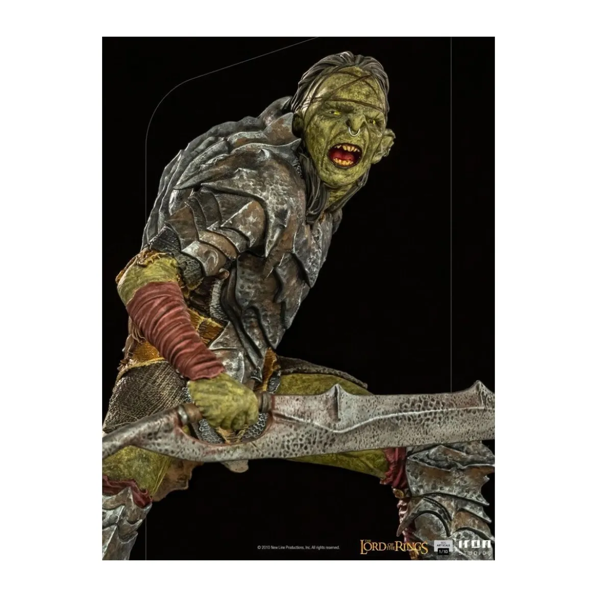 IRON STUDIOS - Swordsman Orc BDS Art Scale 1/10 - Lord of the Rings