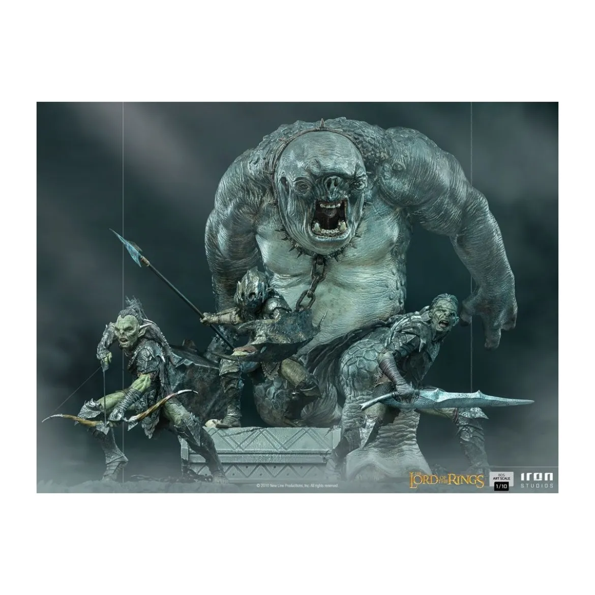 IRON STUDIOS - Swordsman Orc BDS Art Scale 1/10 - Lord of the Rings