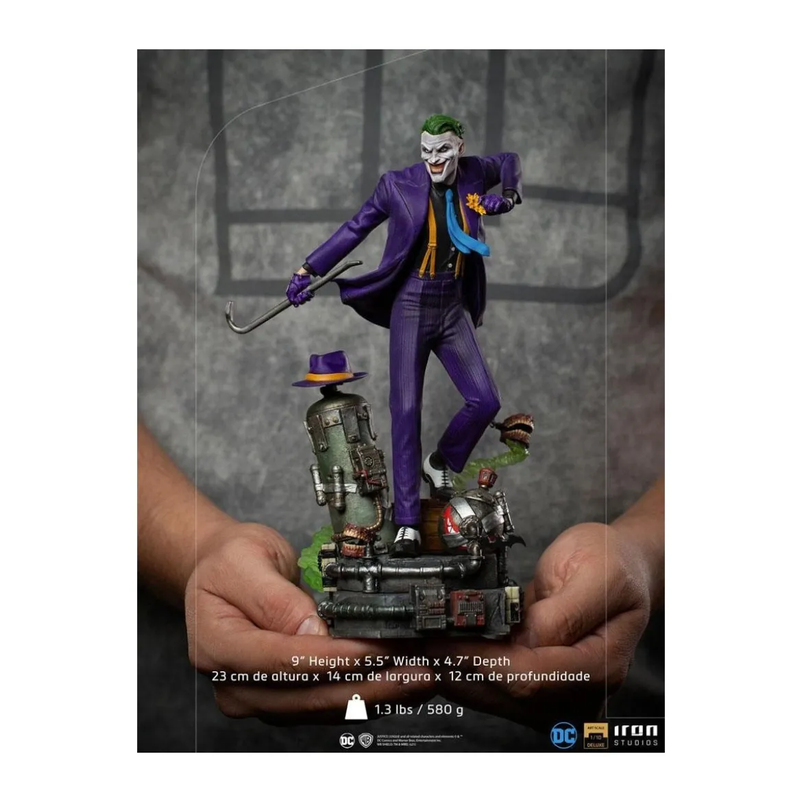 Iron Studios - The Joker - Deluxe Art Scale 1/10