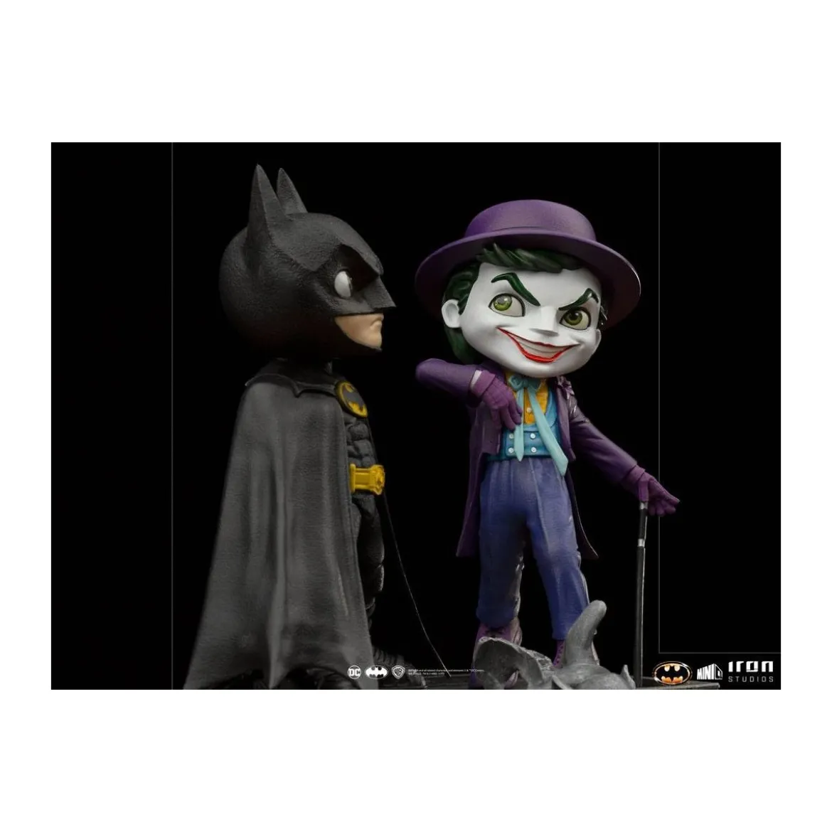 Iron Studios - The Joker Tim Burton 1989 - Mini Co.Heroes PVC