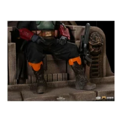 IRON STUDIOS - The Mandalorian - Deluxe Art Scale Boba Fett on Throne 1/10 - The Mandalorian