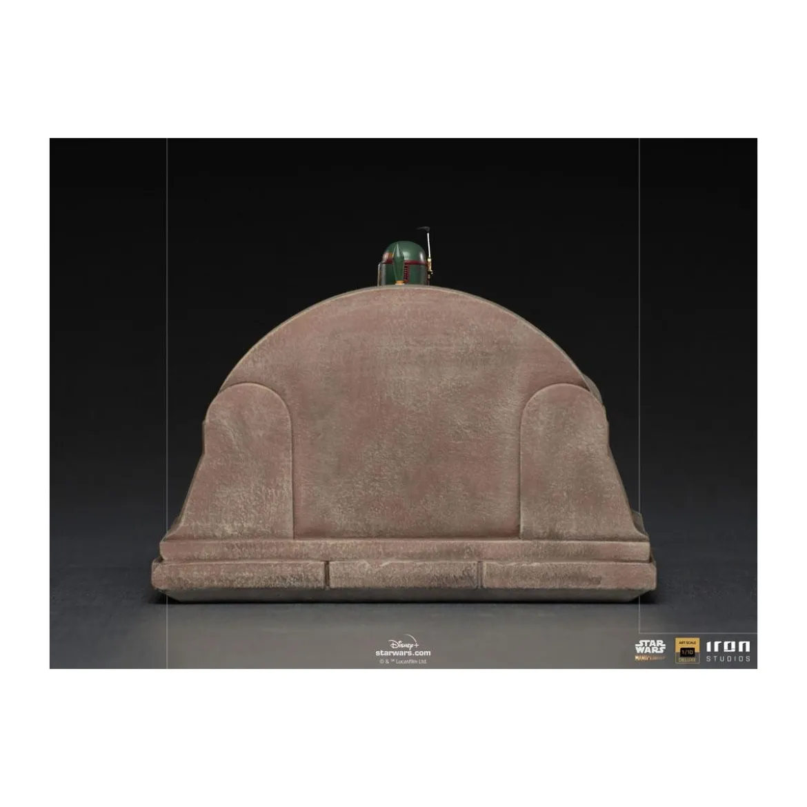 IRON STUDIOS - The Mandalorian - Deluxe Art Scale Boba Fett on Throne 1/10 - The Mandalorian