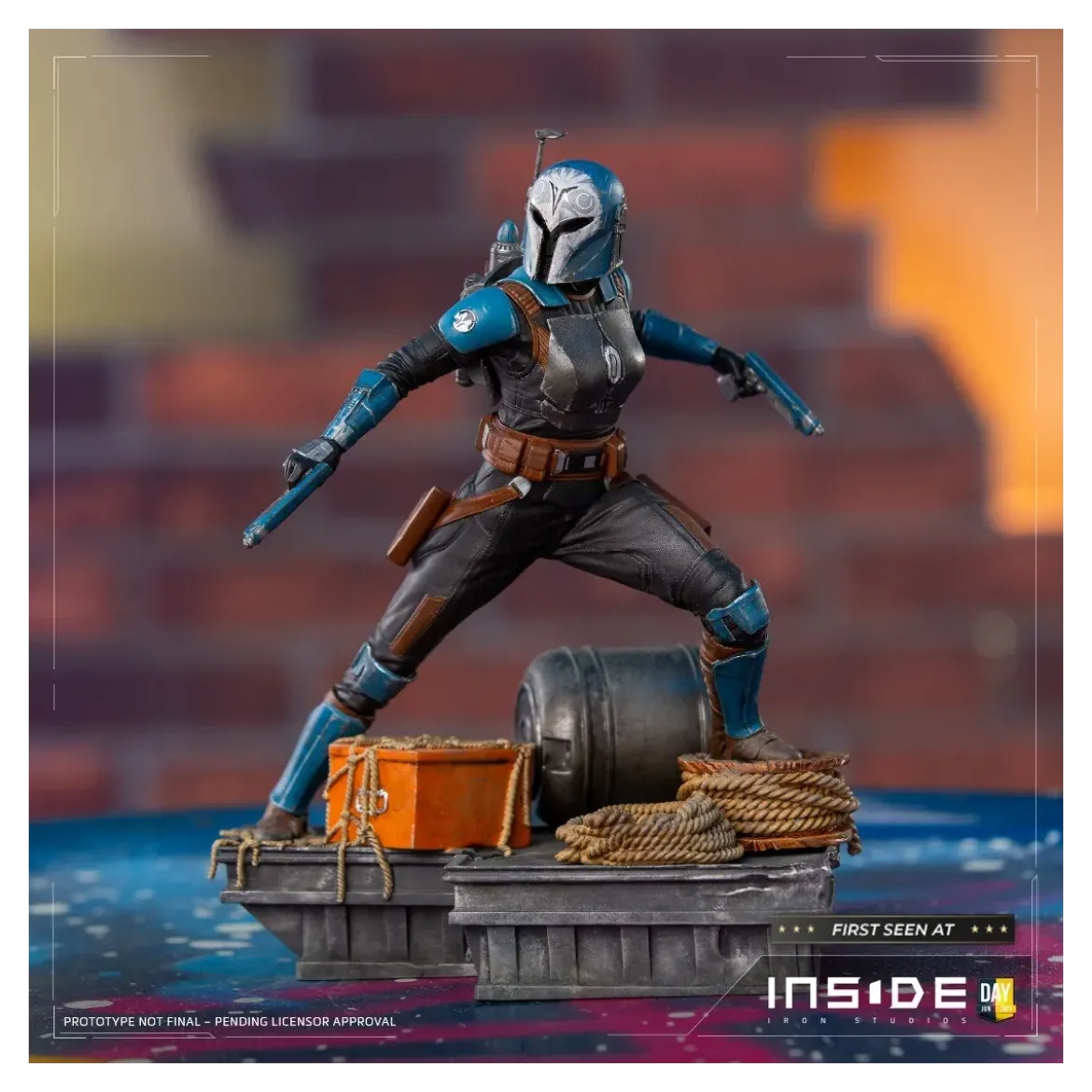 IRON STUDIOS - The Mandalorian - Bo-Katan BDS Art Scale 1/10 - Star Wars