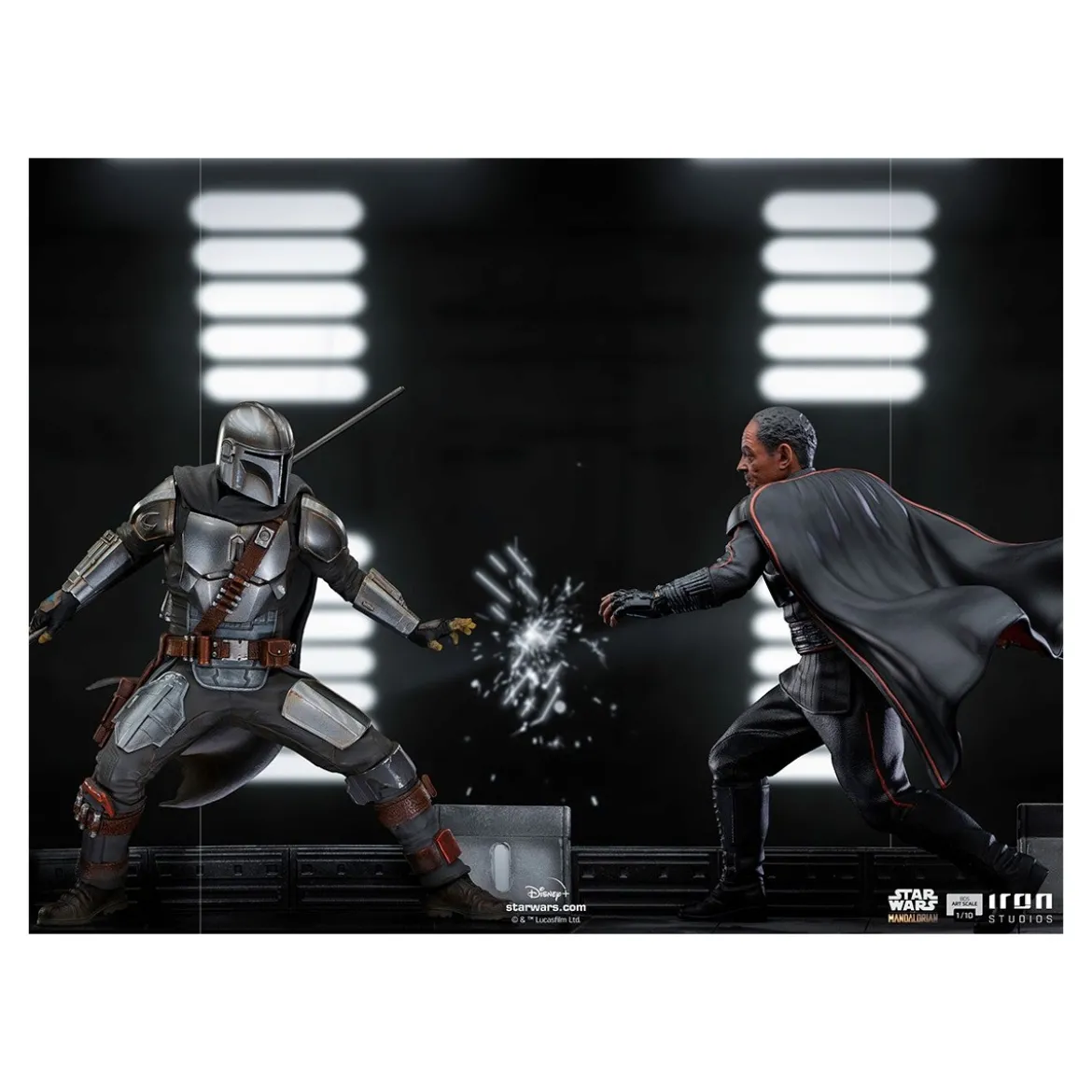 IRON STUDIOS - The Mandalorian - Moff Gideon BDS Art Scale 1/10 - Star Wars