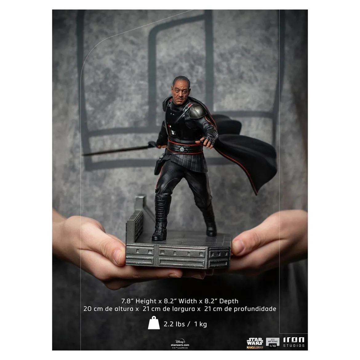 IRON STUDIOS - The Mandalorian - Moff Gideon BDS Art Scale 1/10 - Star Wars