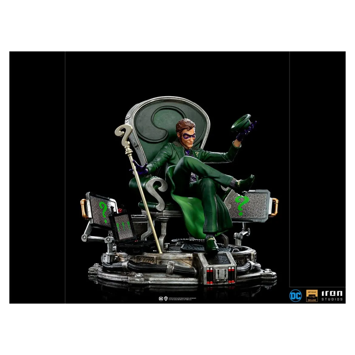 Iron Studios - The Riddler Deluxe – DC Comics Series 7 - Art Scale 1/10
