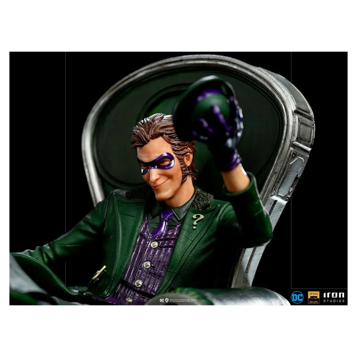 Iron Studios - The Riddler Deluxe – DC Comics Series 7 - Art Scale 1/10
