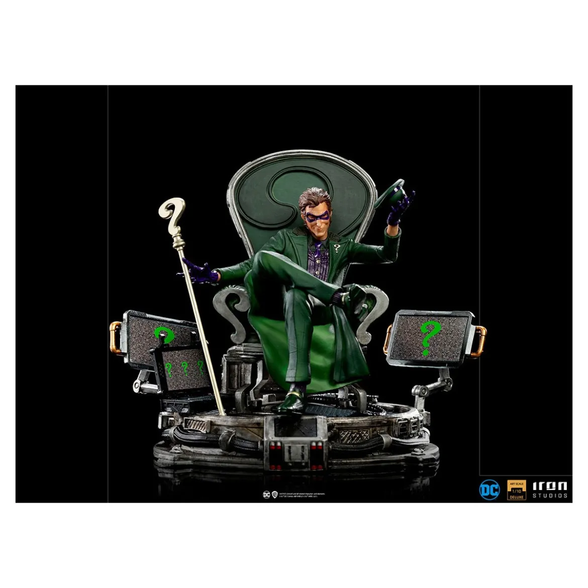 Iron Studios - The Riddler Deluxe – DC Comics Series 7 - Art Scale 1/10
