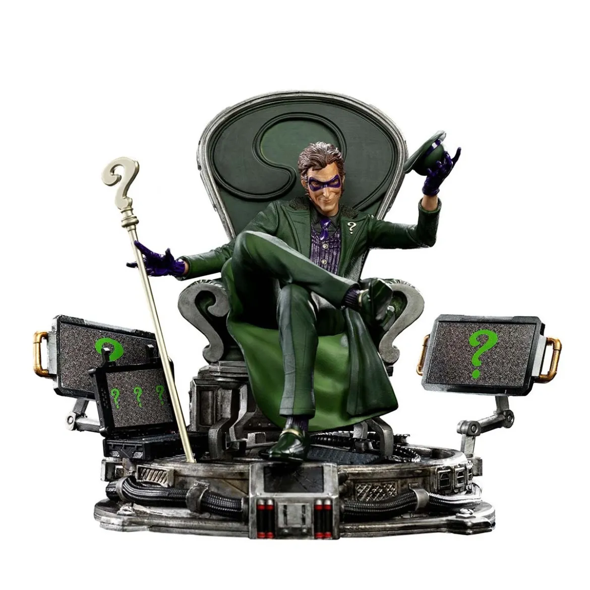 Iron Studios - The Riddler Deluxe – DC Comics Series 7 - Art Scale 1/10