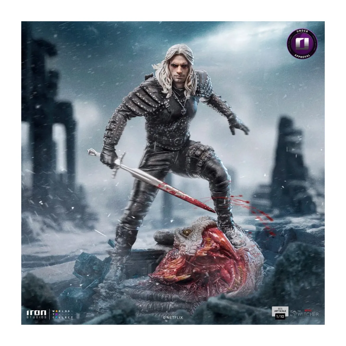 Iron Studios The Witcher - Geralt of Riva BDS Arts Scale 1/10