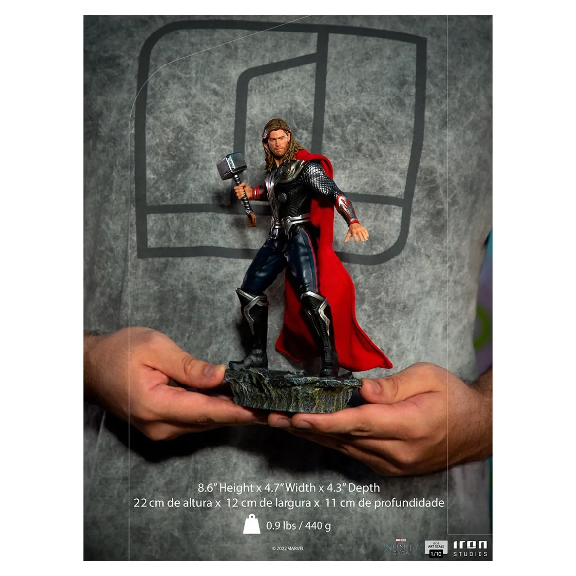 Iron Studios - THOR - Battle of NY The Infinity Saga 1/10 BDS Art Scale
