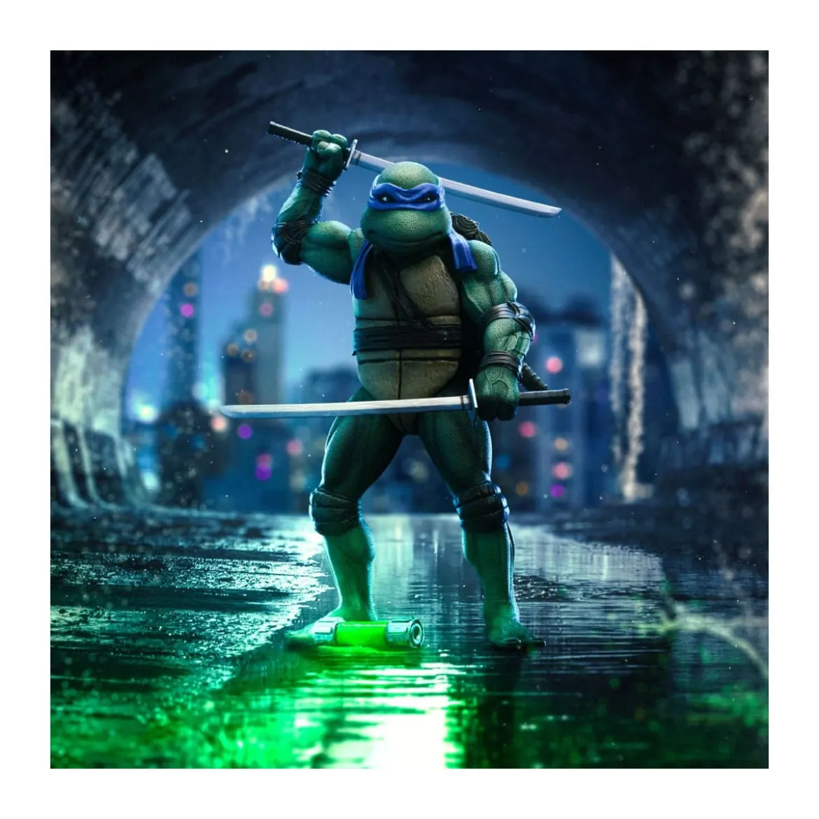 Iron Studios - TMNT Movie - LEONARDO BDS Art Scale 1/10 - Teenage Mutant Ninja Turtles