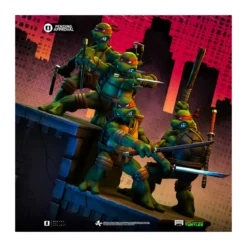 Iron Studios - TMNT 1st Cover Set - Teenage Mutant Ninja Turtles Art Scale 1/10