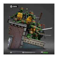 Iron Studios - TMNT 1st Cover Set - Teenage Mutant Ninja Turtles Art Scale 1/10