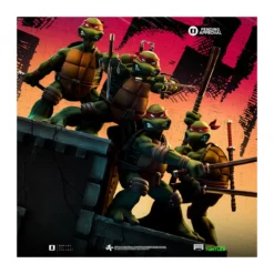 Iron Studios - TMNT 1st Cover Set - Teenage Mutant Ninja Turtles Art Scale 1/10
