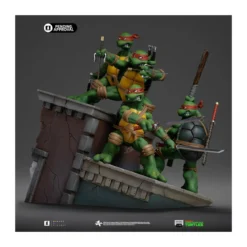 Iron Studios - TMNT 1st Cover Set - Teenage Mutant Ninja Turtles Art Scale 1/10