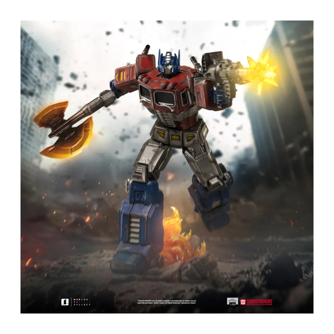 Iron Studios - Transformers - Optimus Prime Demi Art Scale 1/20