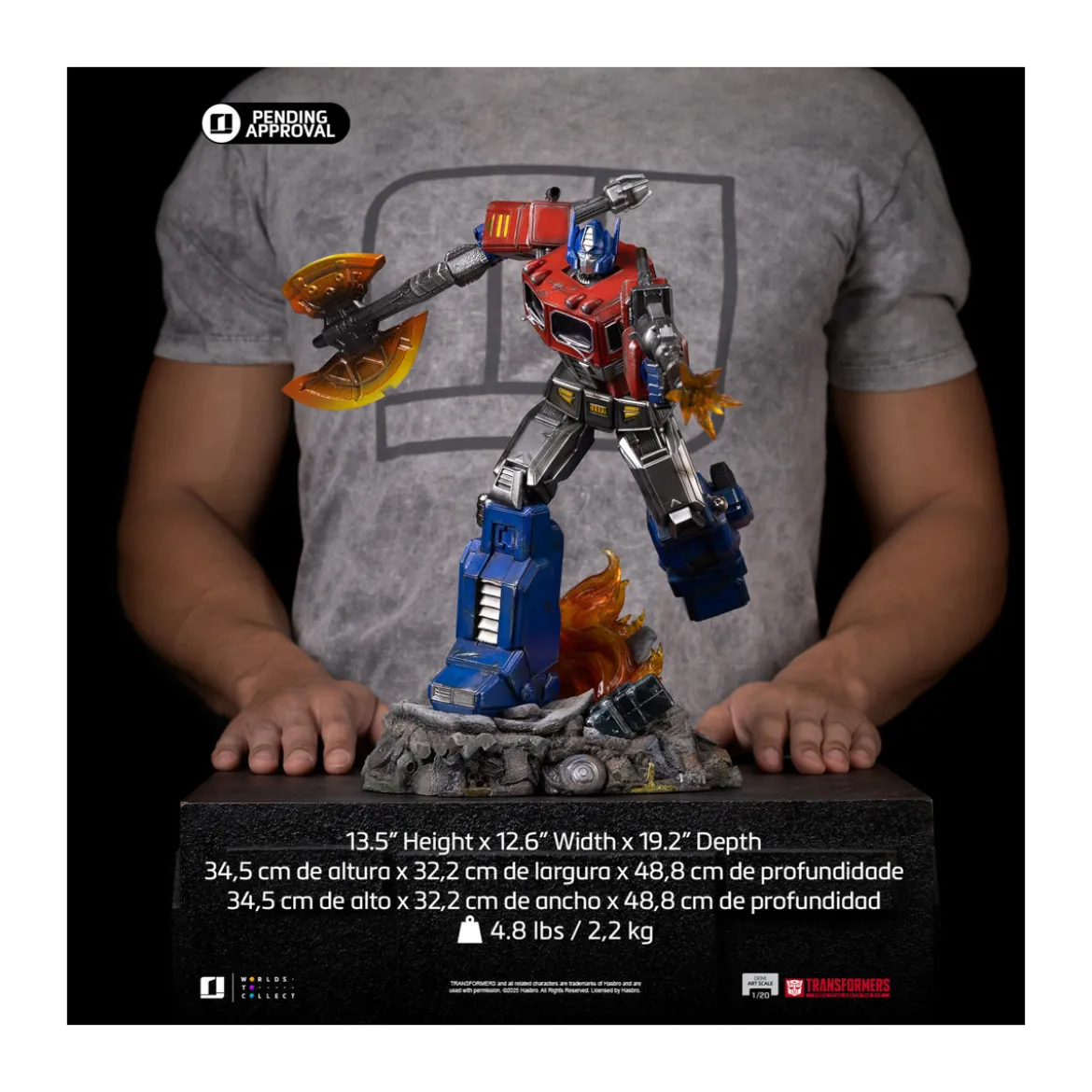 Iron Studios - Transformers - Optimus Prime Demi Art Scale 1/20