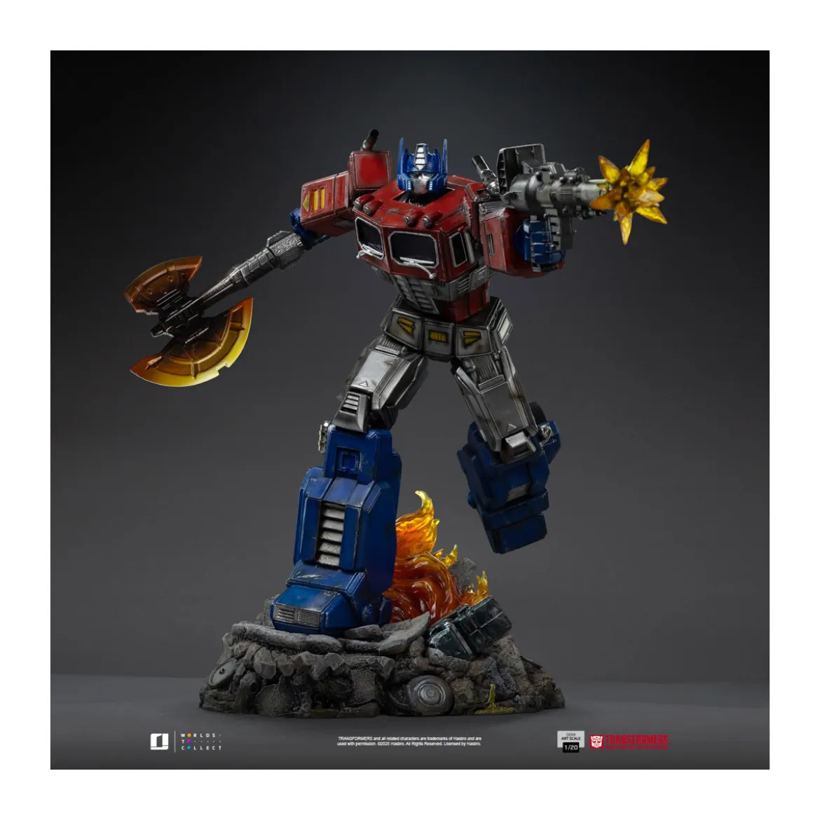 Iron Studios - Transformers - Optimus Prime Demi Art Scale 1/20
