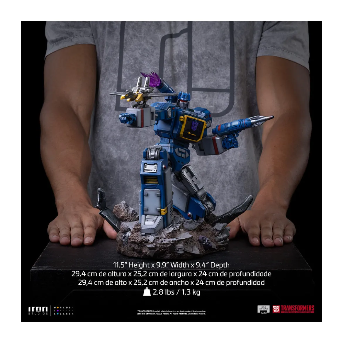 Iron Studios - Transformers - Soundwave Demi Art Scale 1/20