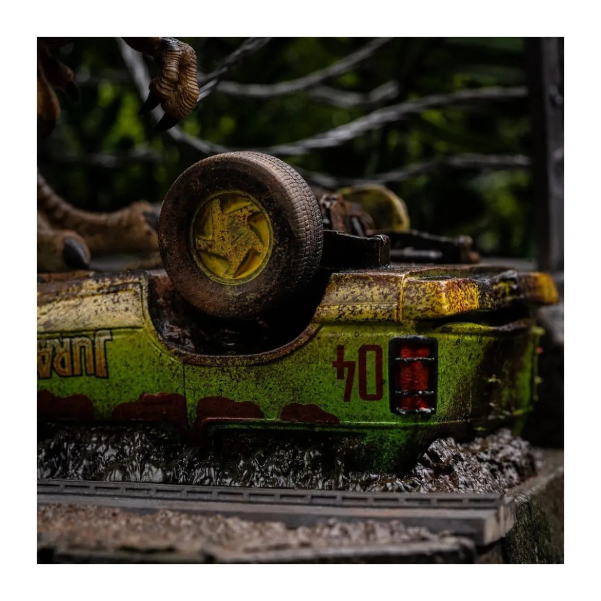 Iron Studios - T-Rex Breakout Set A - Jurassic Park Icons