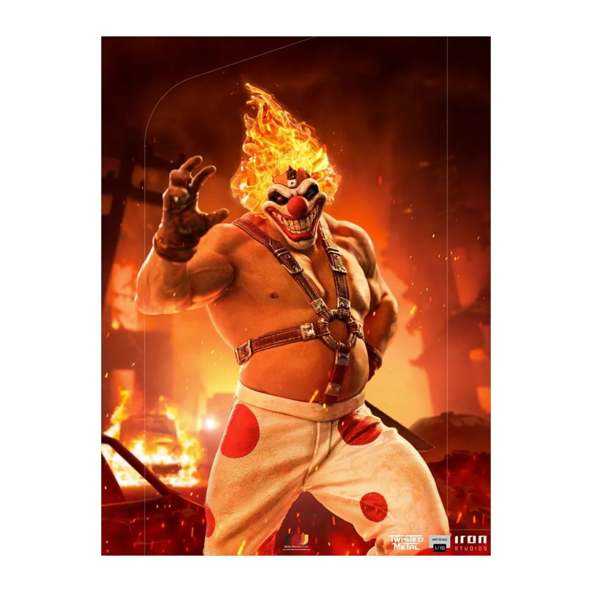 Iron Studios - Twisted Metal statuette 1/10 Art Scale Sweet Tooth - Needles Kane