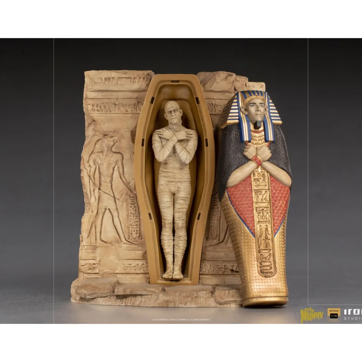 Iron Studios - Universal Monsters The Mummy - Deluxe Art Scale 1/10